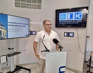 El paro baja un 14% en Hellín desde julio de 2023 y el alcalde lo atribuye a un “esfuerzo conjunto de toda la sociedad”