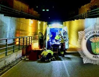 Grave accidente de tráfico en Hellín con un herido muy grave y un positivo en alcoholemia