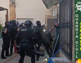 La Guardia Civil desmantela en Letur un centro de producción de cannabis y detiene a cuatro personas