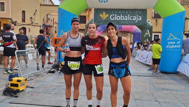 Ana Tauste roza la victoria tras arrancar tarde en el Trail de Chinchilla