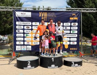 Alberto López vuelve con fuerza y se sube al podio en la BTT de Férez
