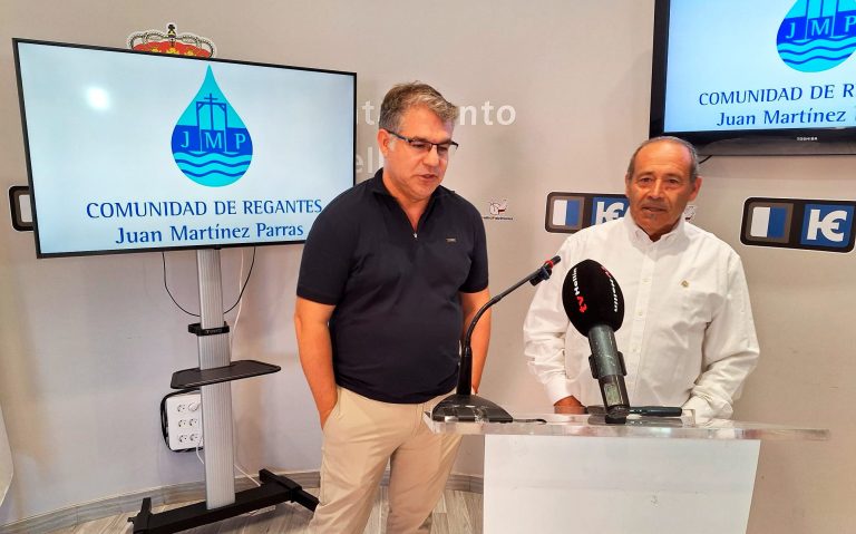 Los regantes de la Comunidad “Martínez Parras” pagarán el agua más cara durante el próximo mes