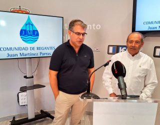 Los regantes de la Comunidad “Martínez Parras” pagarán el agua más cara durante el próximo mes