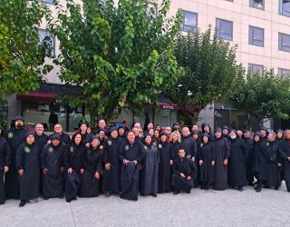 Los tamborileros de Hellín deslumbran en Barcelona ante ministros de la UNESCO