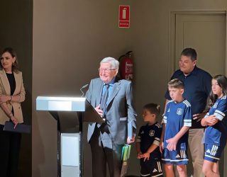 Las palabras de Manuel Torrecillas en la presentación de La azafata