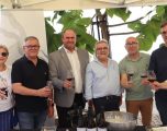 El consejero de Agricultura, Ganadería y Desarrollo Rural, Julián Martínez Lizán, apoya la Feria de Vinos de Hellín