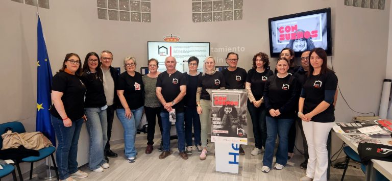 Hellín se suma a la campaña “Nadie Sin Hogar” bajo el lema “Sin hogar, pero con sueños”
