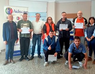 AIDISCAM clausura en Hellín el proyecto Psicosocial Inclusión con entrega de diplomas