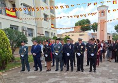 Los actos en honor a la Virgen del Pilar reúnen a la Guardia Civil y autoridades en Hellín