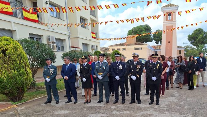 Los actos en honor a la Virgen del Pilar reúnen a la Guardia Civil y autoridades en Hellín Los actos en honor a la Virgen del Pilar reúnen a la Guardia Civil y autoridades en Hellín