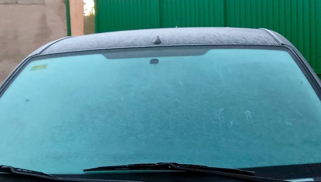 La primeras heladas en la comarca de Hellín marcan el inicio del frío otoñal La primeras heladas en la comarca de Hellín marcan el inicio del frío otoñal