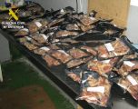La Guardia Civil cierra un establecimiento cárnico en Hellín por graves deficiencias higiénicas