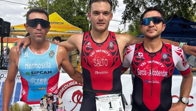 Rafael López Hermosilla sube al segundo cajón en el V Duatlón de Sonseca Memorial José Luis González Dorado