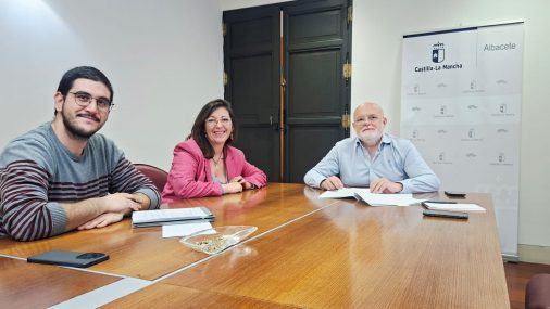 Ruiz Santos visita Tobarra y se reúne con la nueva alcaldesa Estefanía Escribano