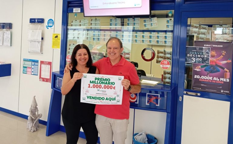 Premio de un millón de euros del Joker toca en Pozo Cañada