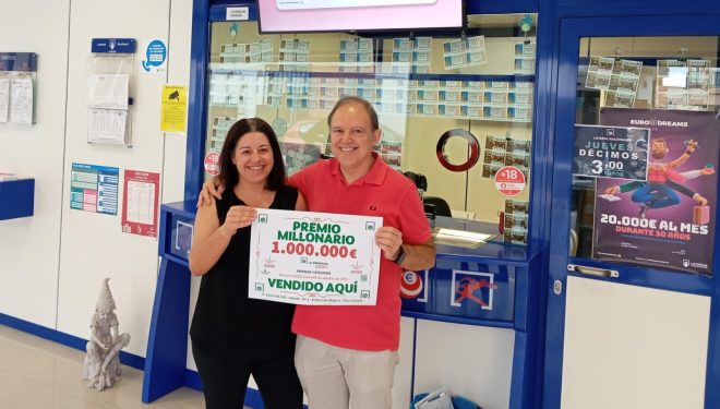 Premio de un millón de euros del Joker toca en Pozo Cañada Premio de un millón de euros del Joker toca en Pozo Cañada