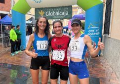 El C.A. Hellín celebra dos podios en Liétor gracias a Eva Moreno y J. Javier Ochoa