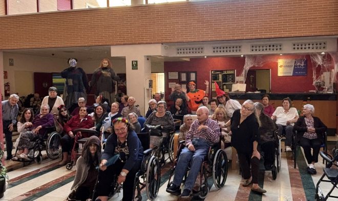 Las Hazas celebran Halloween.