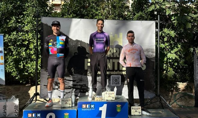 Podio Masculino General 132 KM 
