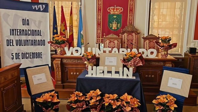 Hellín celebra el Día del Voluntariado poniendo en valor a quienes sostienen la solidaridad local
