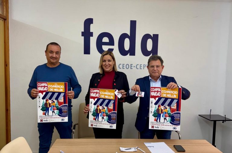 FEDA sortea un viaje valorado en 1.200 euros para impulsar el comercio de Hellín