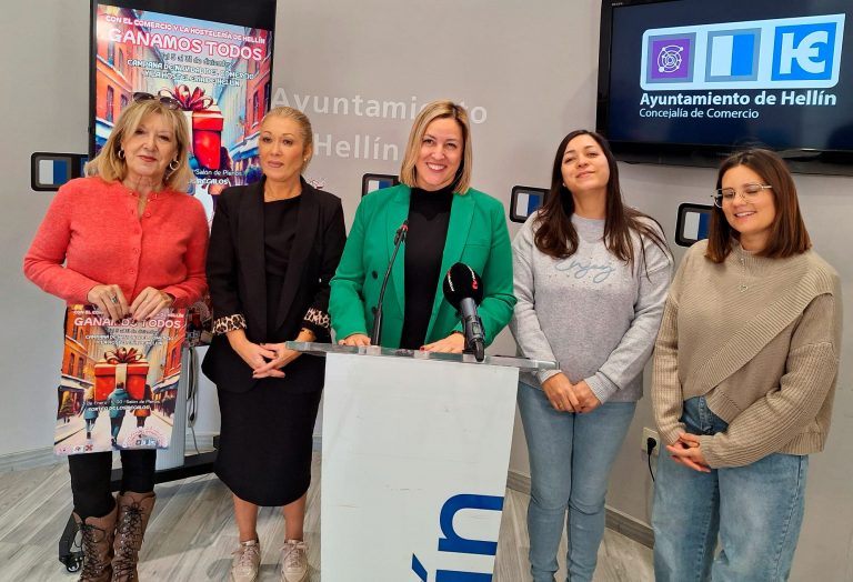 Se inicia la campaña de Navidad “Con el Comercio y la Hostelería de Hellín”