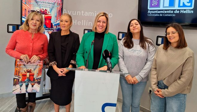 Se inicia la campaña de Navidad “Con el Comercio y la Hostelería de Hellín”