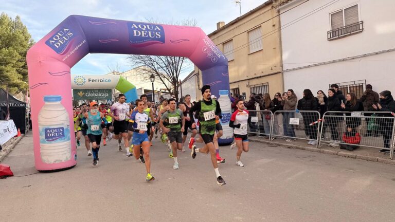 Participación récord en Villalgordo del Júcar para abrir la primera prueba del XXV Circuito de la Diputación