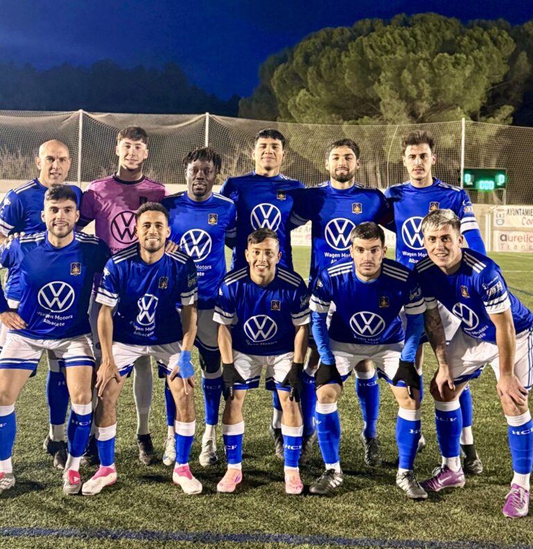 Victoria del Hellín C.F. por la mínima en Higueruela