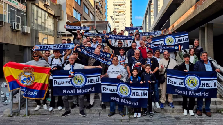 La peña madridista Reales de Hellín roza los 2.000 socios y salta a la prensa nacional