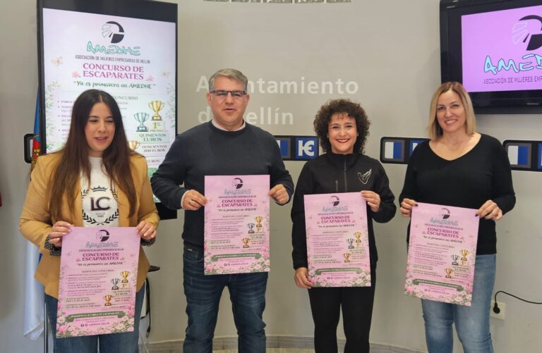 AMEDHE impulsa la primavera en Hellín con un concurso de escaparates