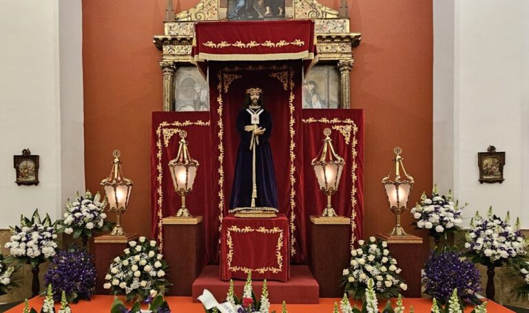 La lluvia vuelve a impedir la procesión del Cristo de Medinaceli en Hellín