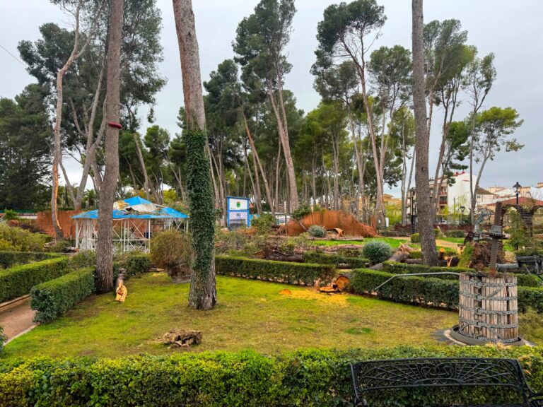 El parque herido