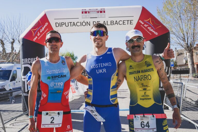 Rafael López Hermosilla roza la victoria y acaba segundo en el Duatlón La Peñica de San Pedro