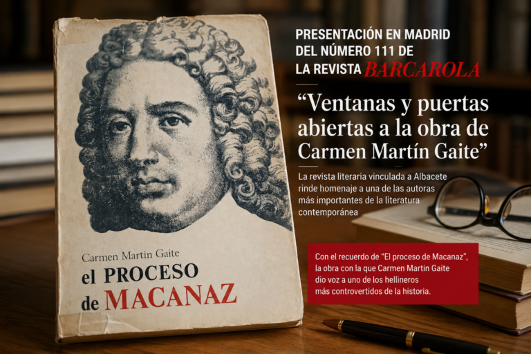 Presentación en Madrid del número 111 de la revista “Barcarola”