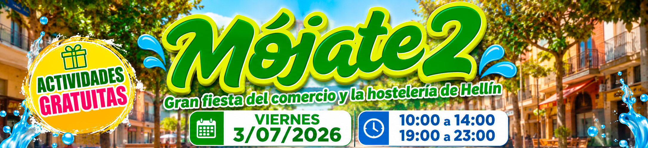 Mójate2 - Gran fiesta del comercio y la hostelería de Hellín